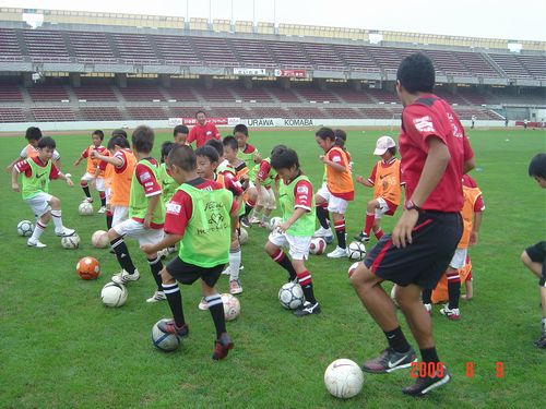 ハートフルサッカースクールの風景です